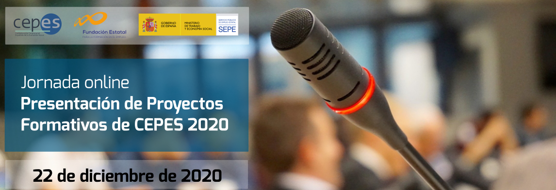 Jornada de Presentación de Proyectos Formativos CEPES 2020