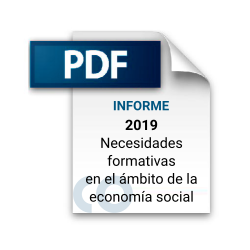 Imagen del Informe sobre las necesidades formativas en el ámbito de la economía social