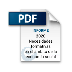Imagen del Informe sobre necesidades formativas en el ámbito de la economía social