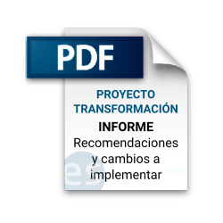 Proyecto Transformación digital. Recomendaciones
